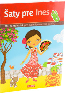 Šaty pre INES – Kniha samolepiek     -1